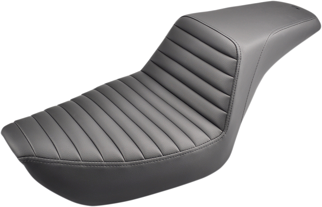 SADDLEMEN Step Up Seat - Tuck and Roll - Dyna '96-'03 - 896-04-171 - PartsOutlet.com.au