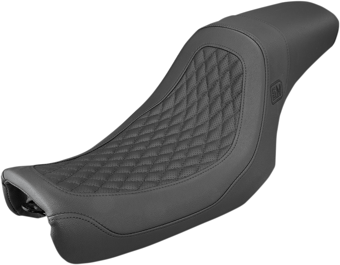 nori Saddlemen Speed Merchant FXFBシート SADDLEMEN Speed Merchant Seat - FX '06-'17 - Dyna - SM8064DB