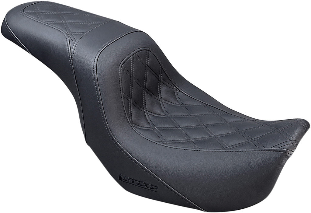 SADDLEMEN Lutzka Slim Seat - Dyna 2006-2017 - GL80604DB - PartsOutlet.com.au