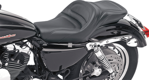 SADDLEMEN Explorer Seat - Sportster XLC '04+ - 4.5 Gal Tank - 807-03-029 - PartsOutlet.com.au