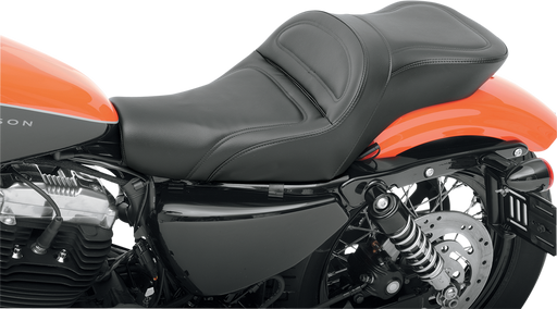 SADDLEMEN Explorer Seat - Sportster XL '04+ - 3.3 Gal Tank - 807-11-029 - PartsOutlet.com.au