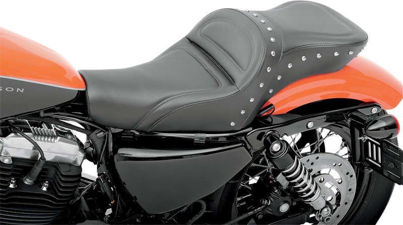 SADDLEMEN Explorer Special Seat - Sportster XL '04+ - 3.3 Gallon Tank 807-11-039 - PartsOutlet.com.au