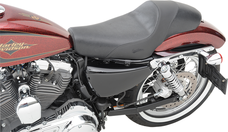 SADDLEMEN Americano Smooth Seat - Sportster XL '86-'03 - 8585CJ - PartsOutlet.com.au