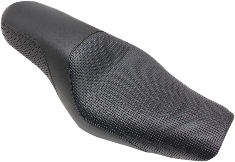 SADDLEMEN Profiler Basketweave Seat Sportster 4.5gal - XL '04-'20 - 807-03-147 - PartsOutlet.com.au