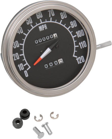 DRAG SPECIALTIES FL-Style 2240:60 Speedometer - '84-'90 Face 72407M - PartsOutlet.com.au