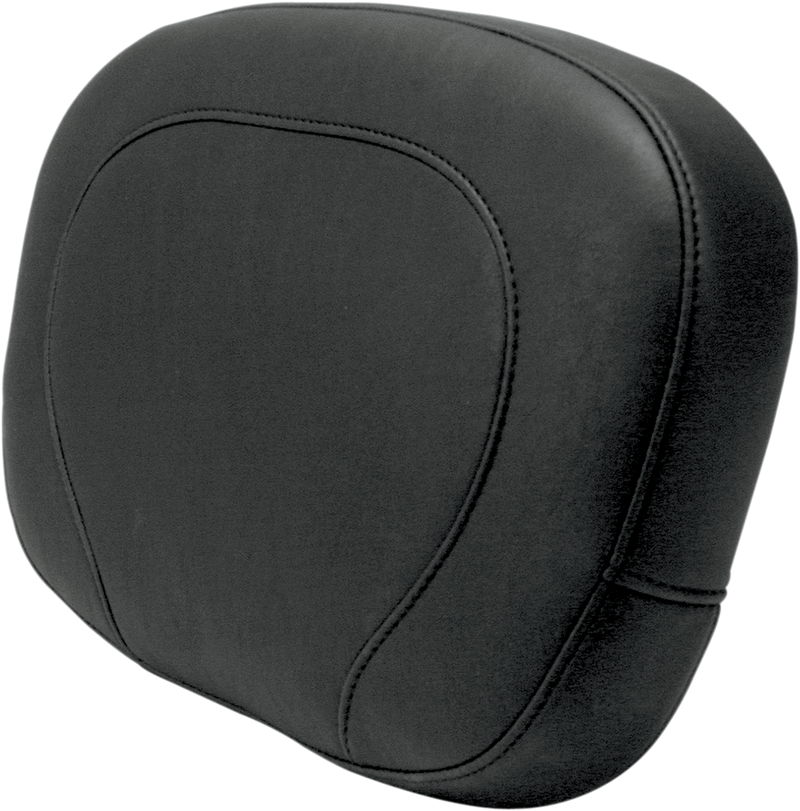 MUSTANG Passenger Backrest Pad - Harley-Davidson FLH 1994-2021 - Smooth 76572 - PartsOutlet.com.au