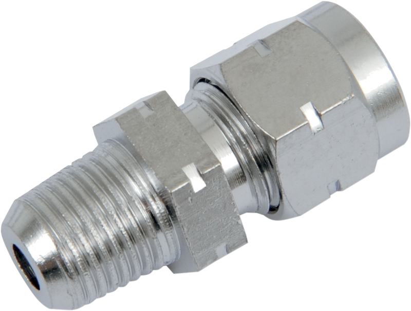 DRAG SPECIALTIES Oil Line Tube Fitting - Harley-Davidson 1957-1985 - 71048E - PartsOutlet.com.au