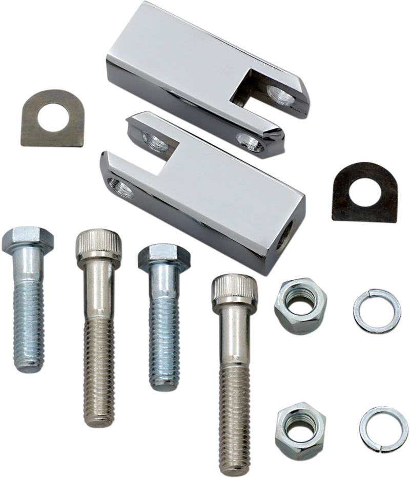 DRAG SPECIALTIES Passenger Peg Mount - Harley-Davidson 1986-2003 - Chrome - XL '83-'03 A5241-BC-119 - PartsOutlet.com.au