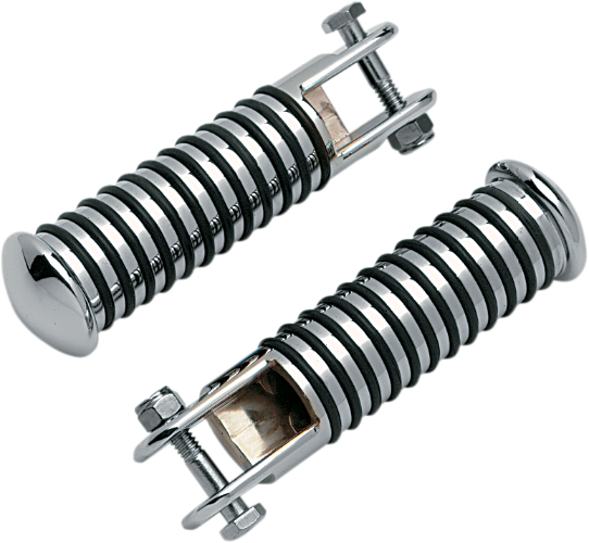 DRAG SPECIALTIES Footpegs - Round - Ribbed 5/8" - 362096-BC3