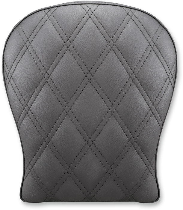 SADDLEMEN Lattice Stitched Detachable Pillion Pad - Black -  9" SA1024