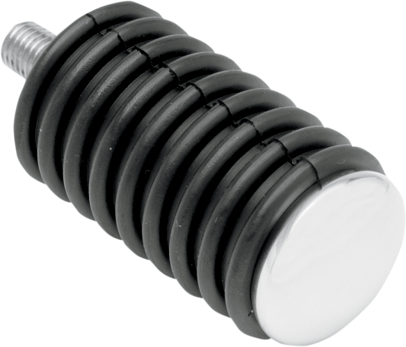 DRAG SPECIALTIES Shift Pegs - Rubber - Chrome End 72124 - PartsOutlet.com.au