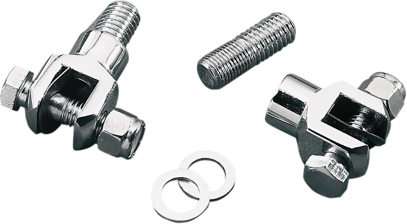 DRAG SPECIALTIES Passenger Footpeg Relocator - Harley-Davidson 1984-1999 - FXST 72225 - PartsOutlet.com.au
