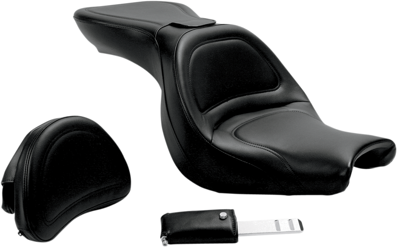 SADDLEMEN Explorer Seat - Backrest - Honda V750 Aero '04-'23 - H04-13-030 - PartsOutlet.com.au