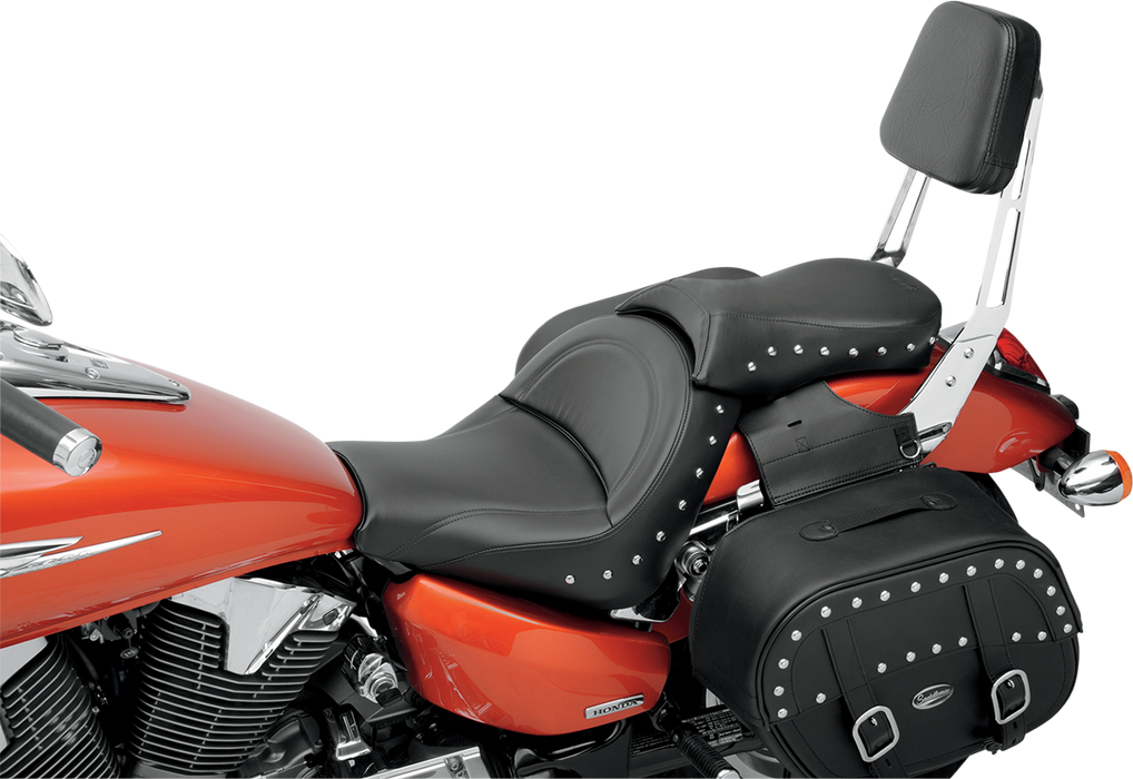 SADDLEMEN Solo Seat - Studded - Honda VTX1300R/S '03-'09 - H03-10-001 - PartsOutlet.com.au