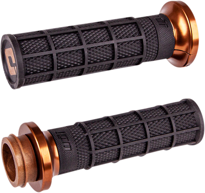 ODI Grips - V-Twin - Black/Bronze - Cable - Harley-Davidson 1984-2022 - V31HCW-BZ-Z - PartsOutlet.com.au