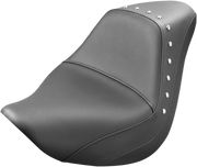 SADDLEMEN Solo Seat - Studded - Kawasaki Vulcan VN900 '14-'23 - K06-11-001 - PartsOutlet.com.au