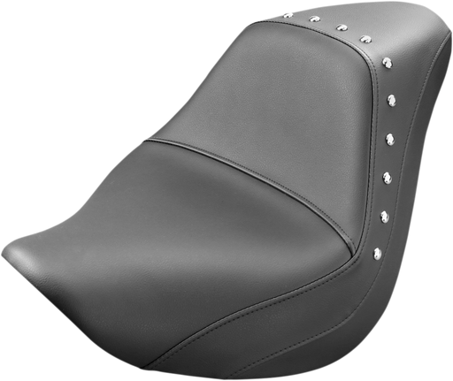 SADDLEMEN Solo Seat - Studded - Kawasaki Vulcan VN900 '14-'23 - K06-11-001 - PartsOutlet.com.au