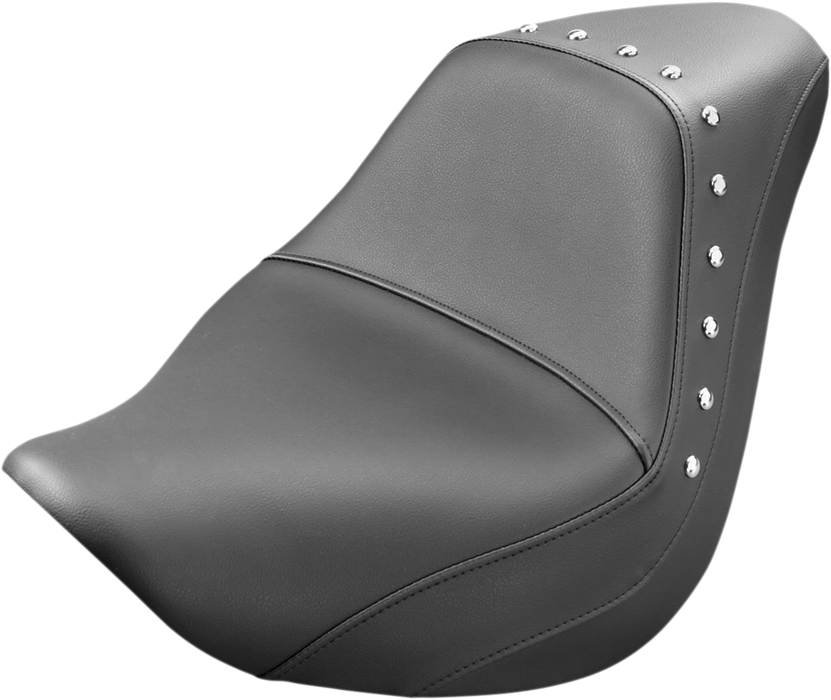 SADDLEMEN Solo Seat - Studded - Kawasaki Vulcan VN900 '14-'23 - K06-11-001 - PartsOutlet.com.au