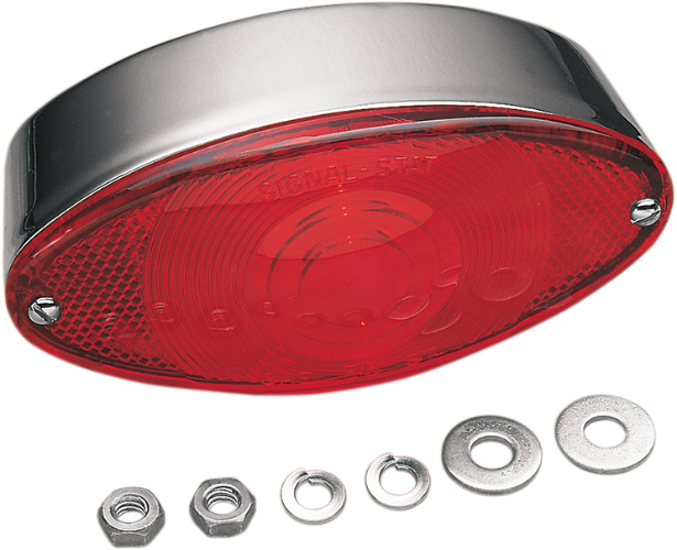 DRAG SPECIALTIES Taillight - Cat Eye 12-0042-BC-3 - PartsOutlet.com.au
