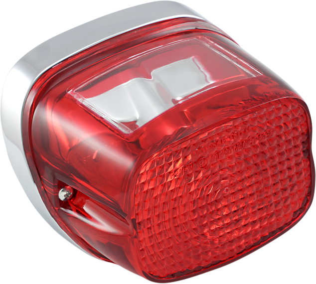 DRAG SPECIALTIES Taillight - Red Lens - Harley-Davidson 1973-1990 - 12-0019BXLB1 - PartsOutlet.com.au