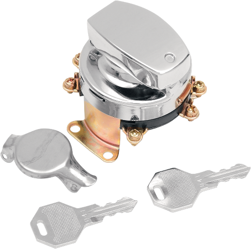 DRAG SPECIALTIES Ignition Switch - '73-'95 FX Fatbob 272098-BC118 - PartsOutlet.com.au