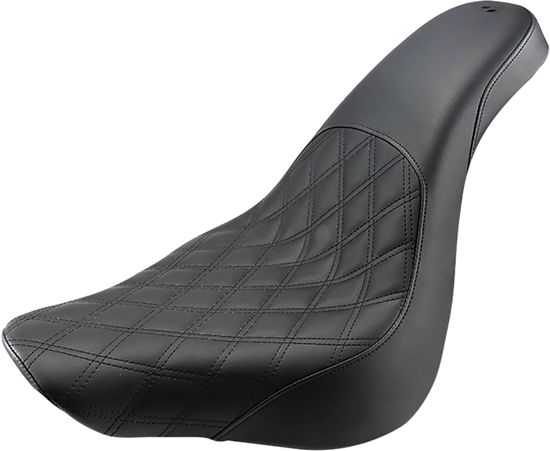 SADDLEMEN Profiler Seat - Lattice Stitched - 18+ Fatboy & 23+ Breakout - FLFB/S 818-27-149 - PartsOutlet.com.au