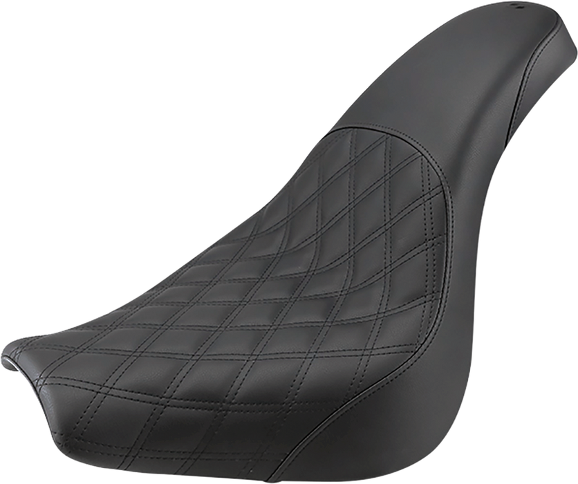 SADDLEMEN Profiler Seat - Lattice Stitched - Softail '18-'22 Breakout - 818-31-149 - PartsOutlet.com.au