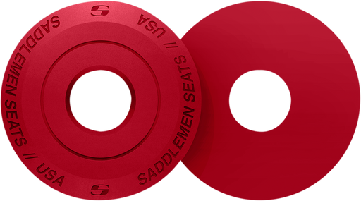 SADDLEMEN Fender Seat Washer - Red 14707RD - PartsOutlet.com.au