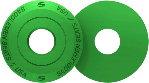 SADDLEMEN Fender Seat Washer - Bright Green 14707BG - PartsOutlet.com.au