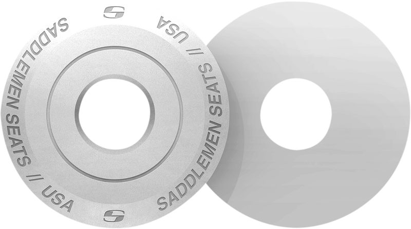 SADDLEMEN Fender Seat Washer - White 14707WE - PartsOutlet.com.au