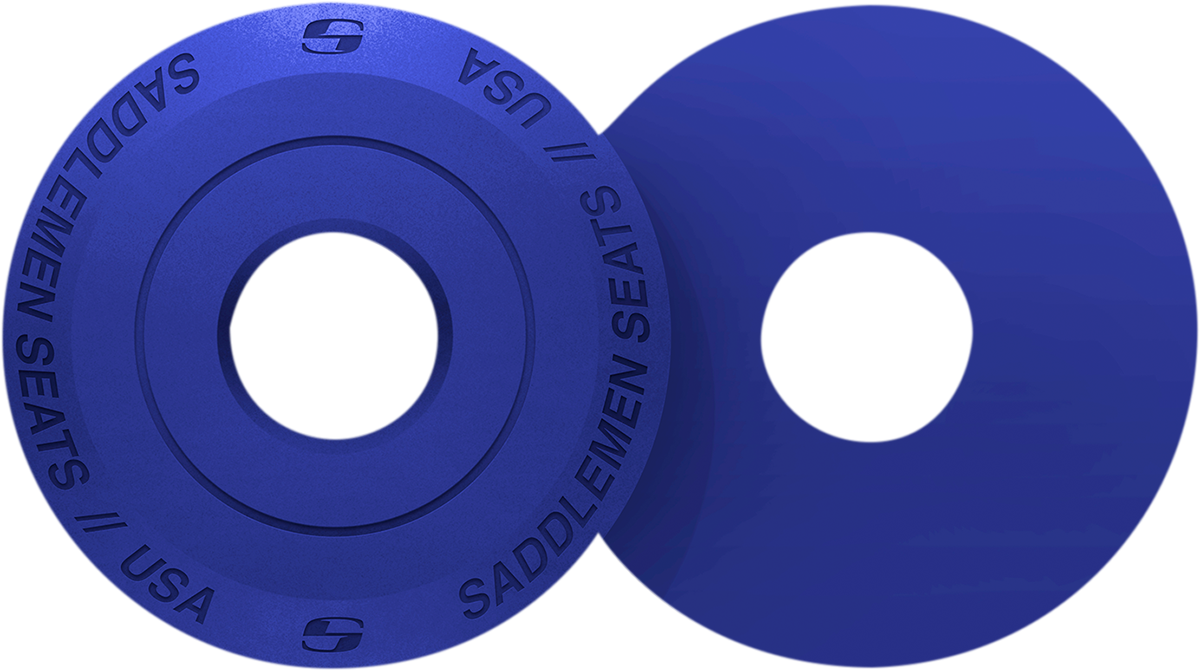 SADDLEMEN Fender Seat Washer - Blue 14707BE - PartsOutlet.com.au