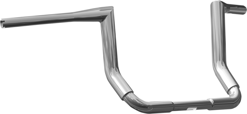 KHROME WERKS Batwing Buck 50 Handlebar - 1 1/2" - FLH 08+ - 10" - Chrome - 300610