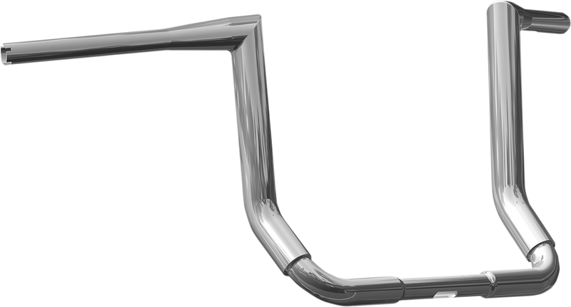 KHROME WERKS Batwing Buck 50 Handlebar - 1 1/2" - FLH 08+ - 12" - Chrome - 300612