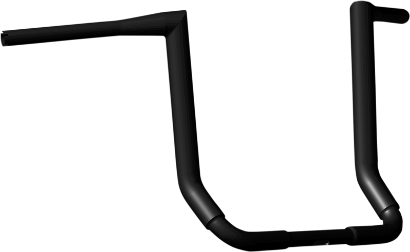 KHROME WERKS Batwing Buck 50 Handlebar - 1 1/2" - FLH 08+ - 14" - Black - 300714