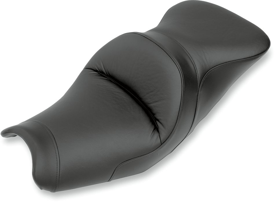 SADDLEMEN Explorer Road Sofa Seat - Kawasaki Vulcan VN900 Classic '06-'23 - K06-11-0291RS - PartsOutlet.com.au