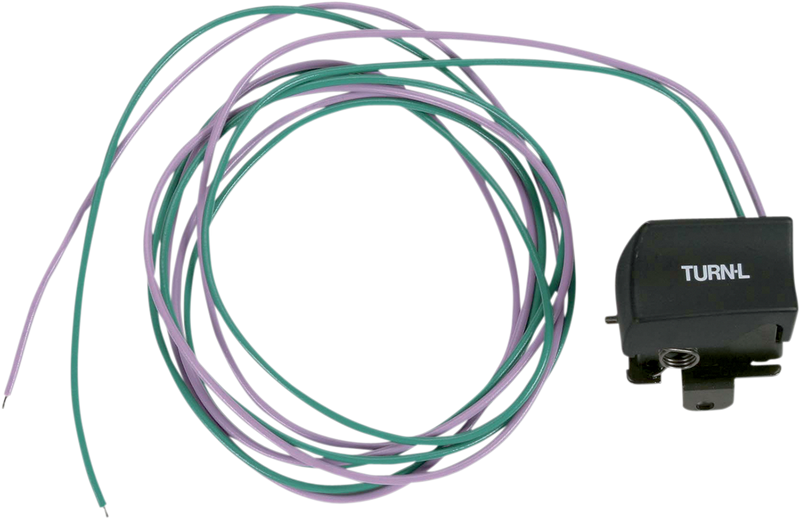 DRAG SPECIALTIES Switch Kit - Left-Side - Turn Signal - Harley-Davidson 1982-1995 - Black 71598-92L-HC4 - PartsOutlet.com.au