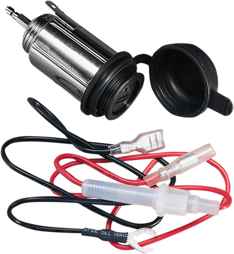 DRAG SPECIALTIES Universal Moisture Resistant Cigarette Lighter LK-500M-BC120 - PartsOutlet.com.au