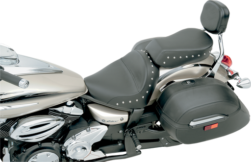 SADDLEMEN Touring Pillion - Studded - Yamaha XVS 950 '09-'17 - Y09-14-015 - PartsOutlet.com.au