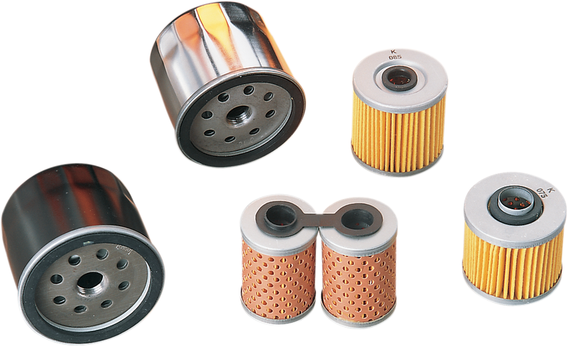 DRAG SPECIALTIES Oil Filter - Harley-Davidson '99-'24 - Black 14-0020B-BX18 - PartsOutlet.com.au