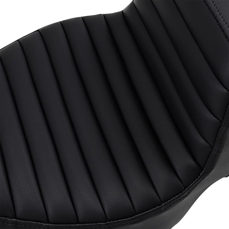 SADDLEMEN Step Up Seat - Tuck and Roll - Extended Reach - FL '08-'23 HD Touring - Street/ Road/ Electra - 808-07B-171EXT - PartsOutlet.com.au
