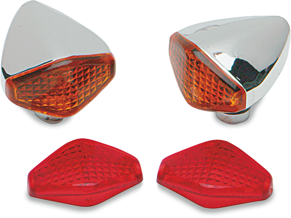 DRAG SPECIALTIES Diamond Lights - 50,8 MM (2") - Single Filament - 12-6034KS-BC242