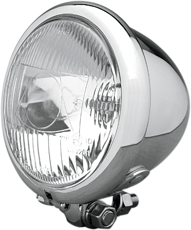 DRAG SPECIALTIES Early-Style Spotlight - 4-1/2" - Chrome - 160045-BX-LB1
