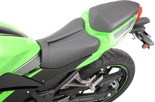 SADDLEMEN Track-CF Seat - Kawasaki EX300 '13-'17 - 0810-K055 - PartsOutlet.com.au