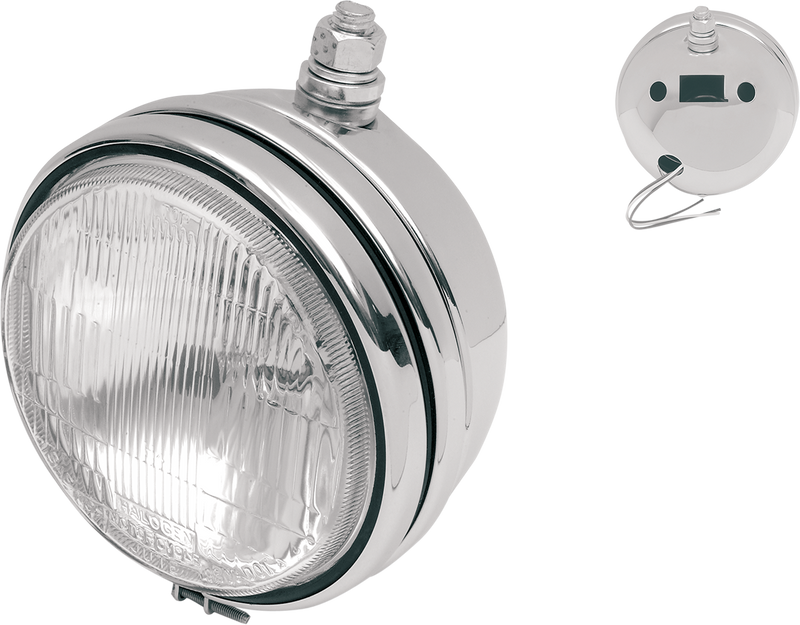 DRAG SPECIALTIES Headlight - 5-3/4" - Chrome - '75-'89 FX/R XL - 20-0308C-BX-LB2