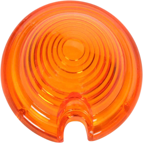 DRAG SPECIALTIES Replacement Amber Lens for Bullet Light 165075-HC3 - PartsOutlet.com.au
