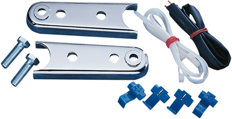 DRAG SPECIALTIES Turn Signal Relocation Kit - '84-'01 FXST 20-0369-BC251 - PartsOutlet.com.au