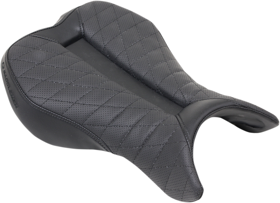 SADDLEMEN Track-LS Seat - With Rear Cover - Triumph 2013-2017 - 0810-T138 - PartsOutlet.com.au