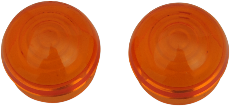 DRAG SPECIALTIES Replacement Amber Lens - DDS282040/1 20-6589AL-HC3 - PartsOutlet.com.au