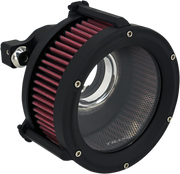 TRASK Assault Air Cleaner - Black - XL 1991-2021 - TM-1022-BK - PartsOutlet.com.au