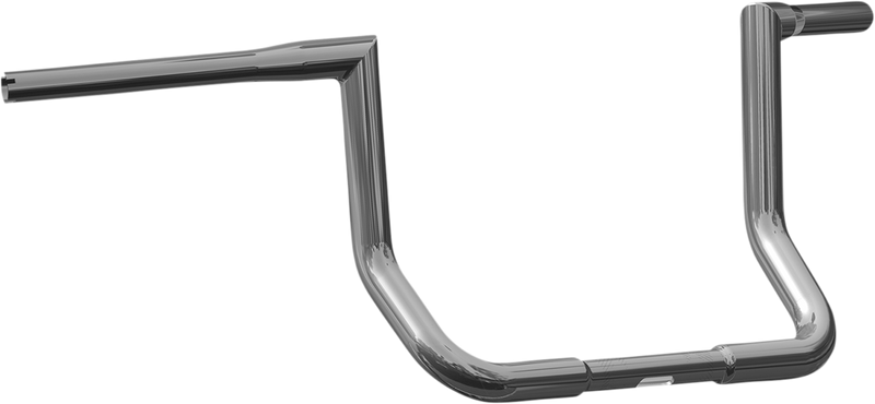 KHROME WERKS Batwing Buck 25 Handlebar - 1-1/4" - FLH 08+ - 10" - Chrome - 300630